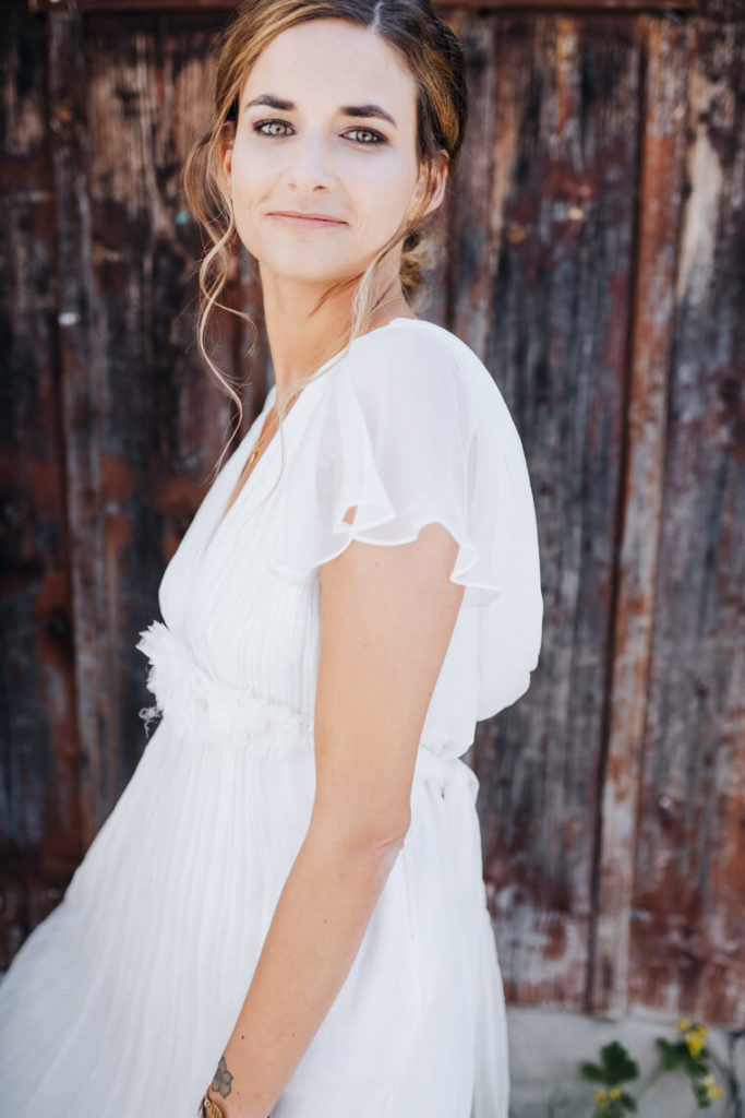 Sommerhochzeit Braut