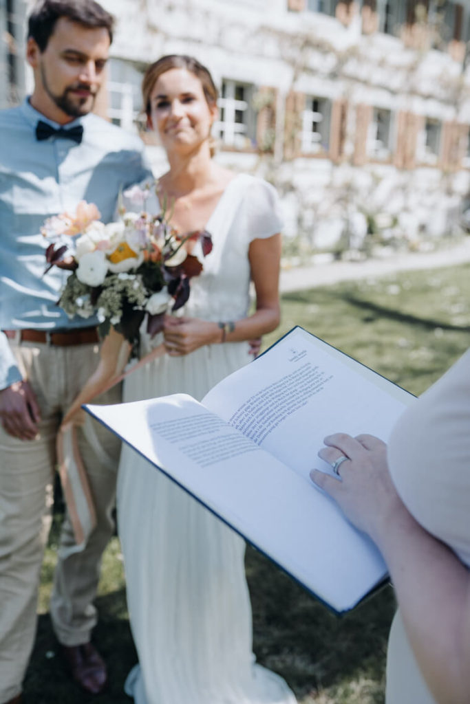 Sommerhochzeit Traurede