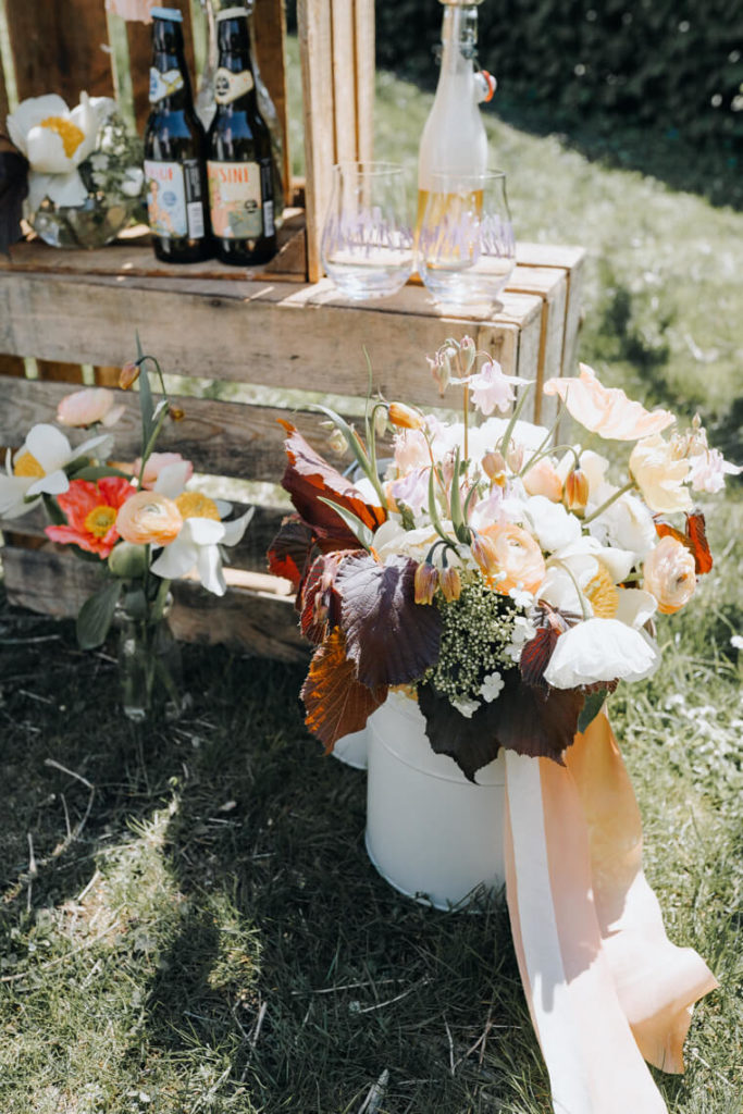 Sommerhochzeit Brautstrauß