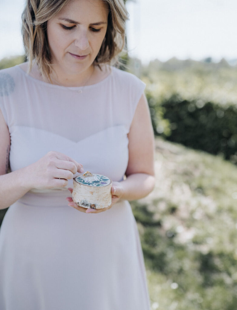Sommerhochzeit Trauring