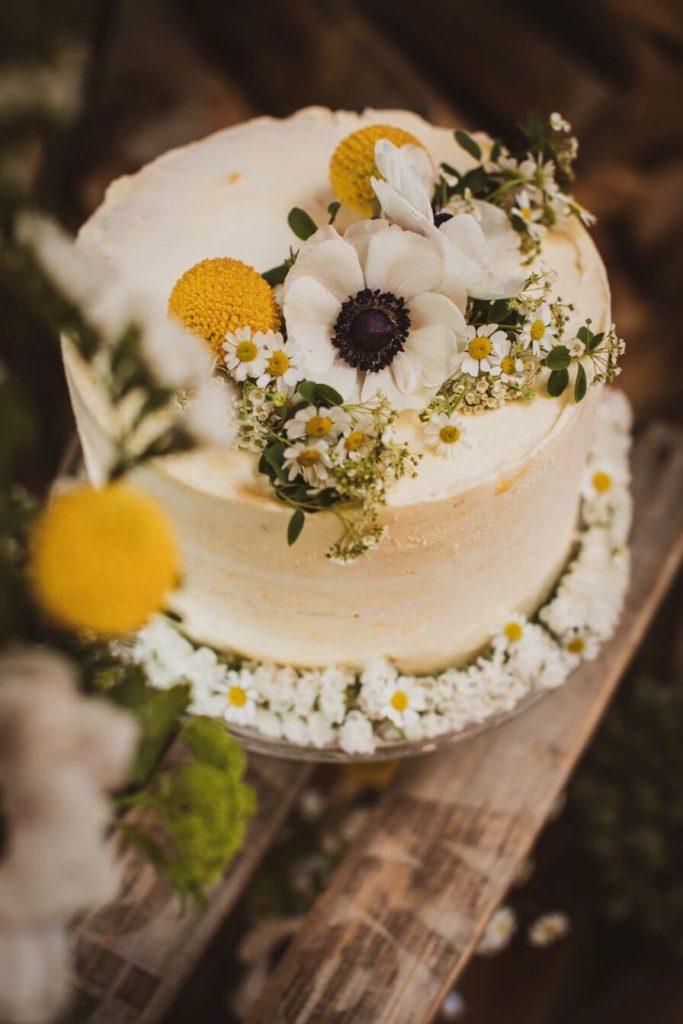 Frühlingsgefühle Hochzeitstorte