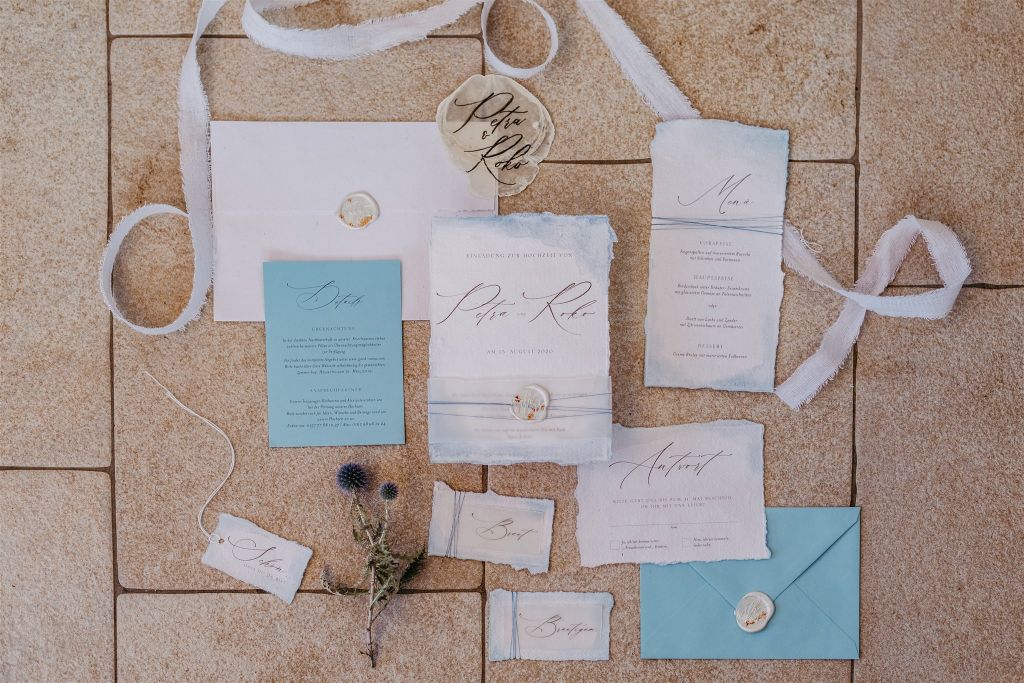 Elopement Wedding Hochzeitspapeterie