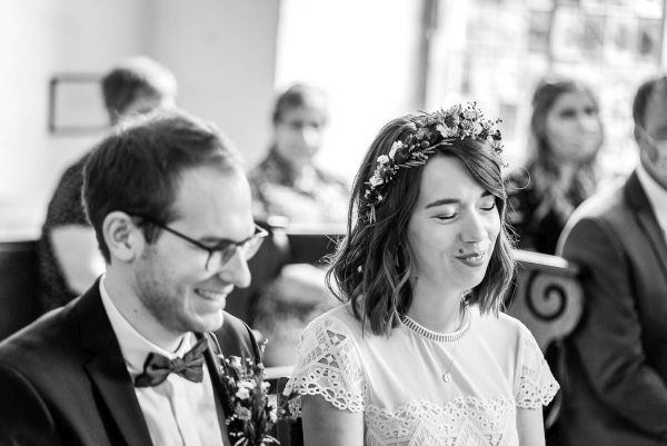 Nachhaltige DIY Hochzeit Brautpaar