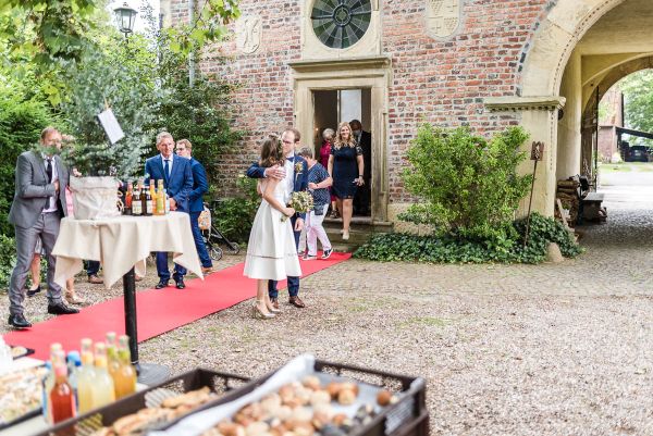 Nachhaltige DIY Hochzeit Brautpaar