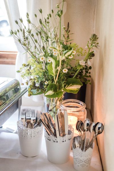 Nachhaltige DIY Hochzeit Hochzeitsdekoration