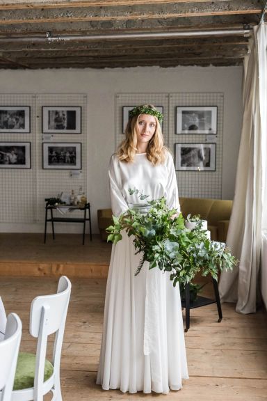 Winter Wedding Braut