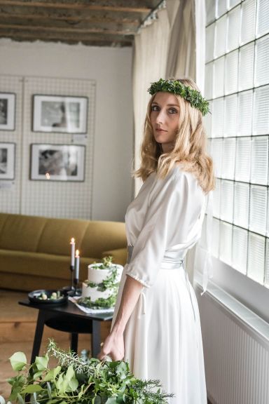 Winter Wedding Braut