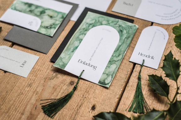 Winter Wedding Hochzeitseinladung