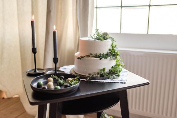 Winter Wedding Hochzeitstorte
